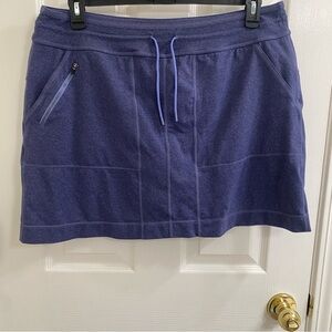 Title Nine Skort XL Heathered Periwinkle Blue-Purple – Tennis Pickleball Hiking